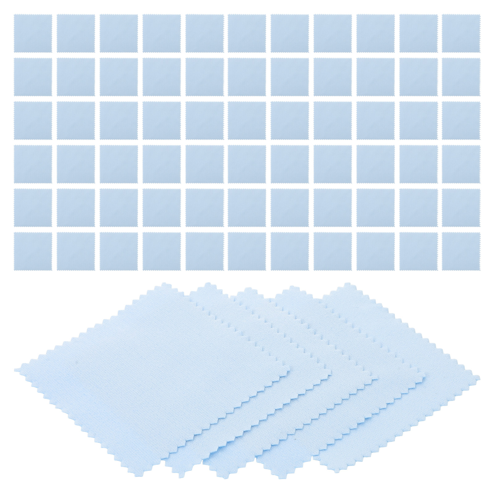 Jewelry Watches Silver - 2pcs Silver Polishing Cloth 8X8Cm Jewelry
