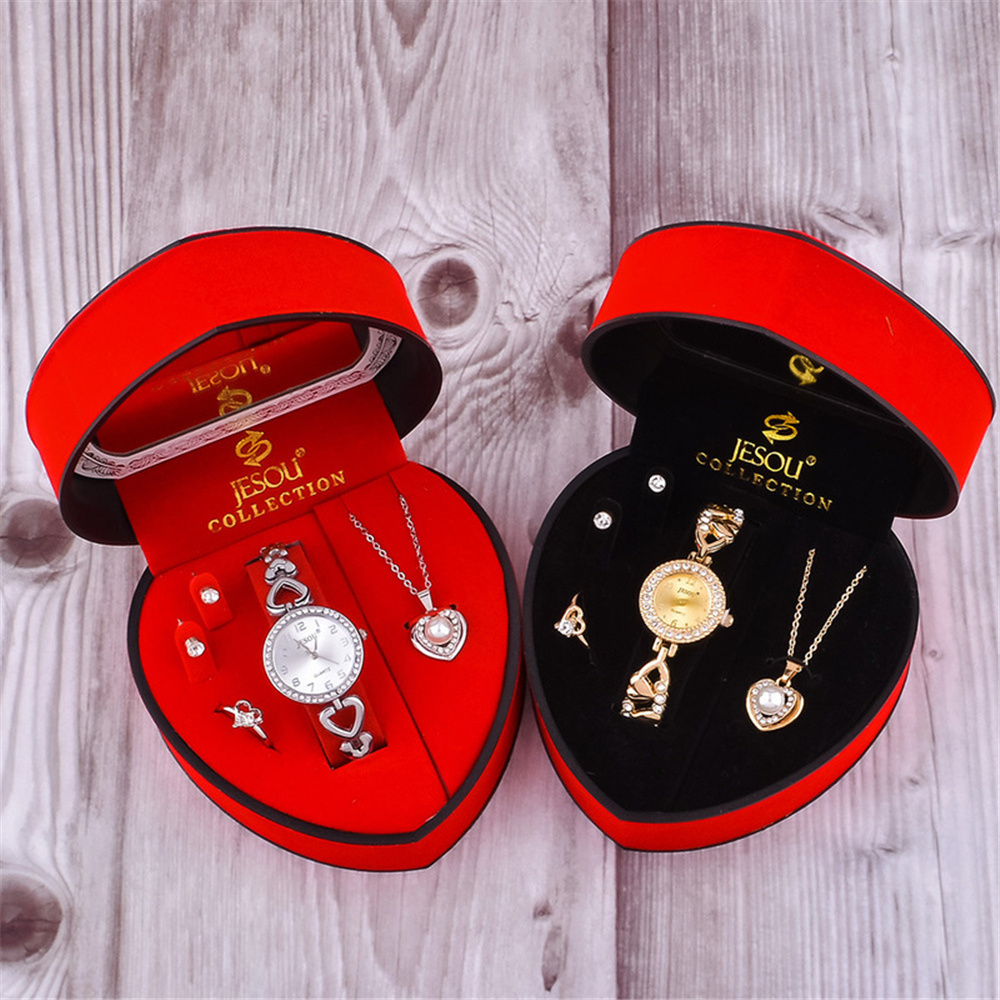 Jewelry Watches Silver - 2025 New Women Bracelet Watch Set