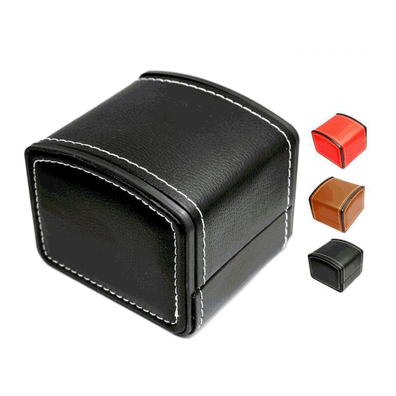 Mystery Jewelry Jar Watches - Portable Watch Box PU Leather Watch