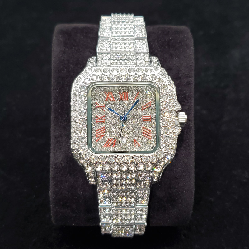 Jewelry Watches Silver - Luxury Diamond Watches for Women Fashion