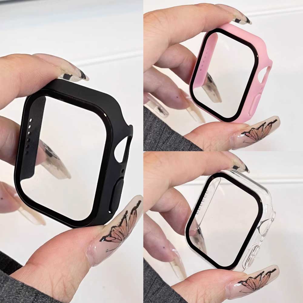 Jewelry Smart Watches - Tempered Glass+Cover For Apple Watch 10