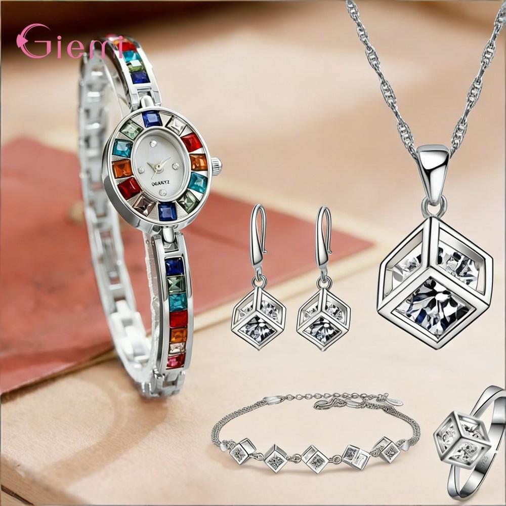 Pretty 925 Sterling Silver Geo - огляд і ціна Best Jewelry Watches