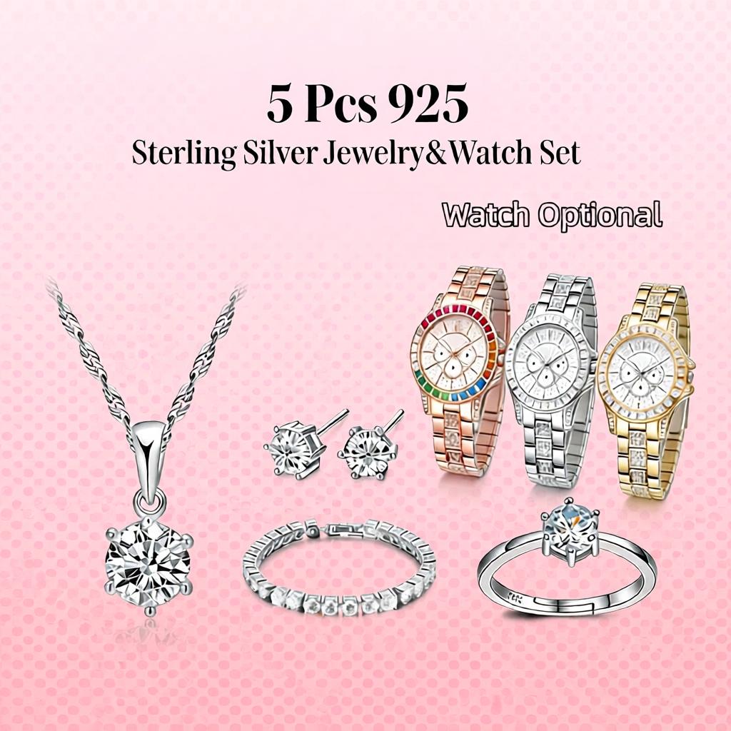Pretty 925 Sterling Silver Geo - огляд і ціна Best Jewelry Watches