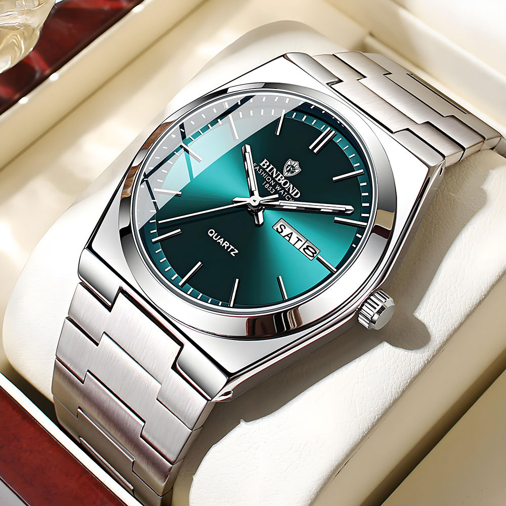 BINBOND Genuine Men Watch Ligh - огляд і ціна Seiko Watch 5 Sports