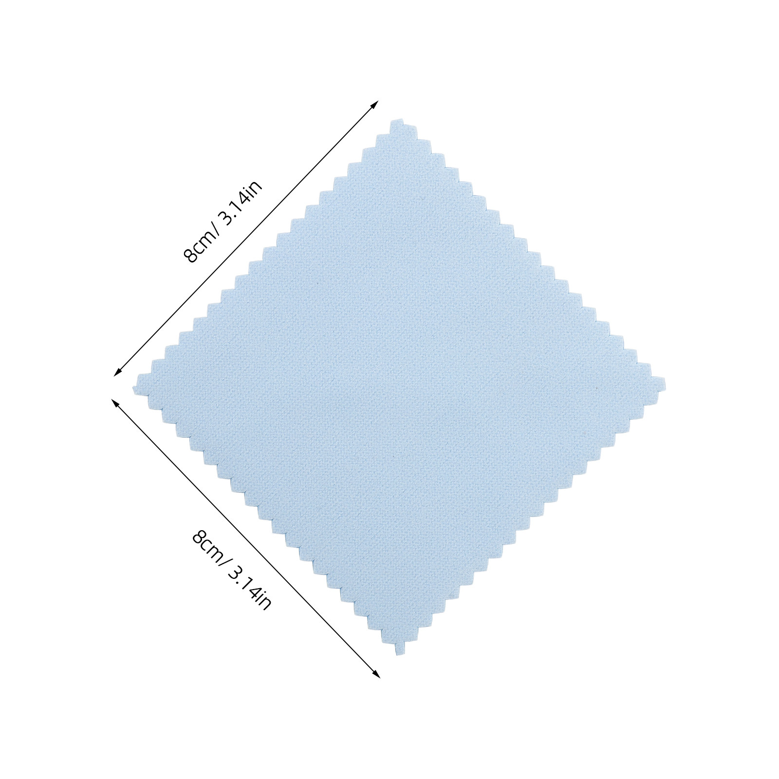 2pcs Silver Polishing Cloth 8X - огляд і ціна Jewelry Watches Silver