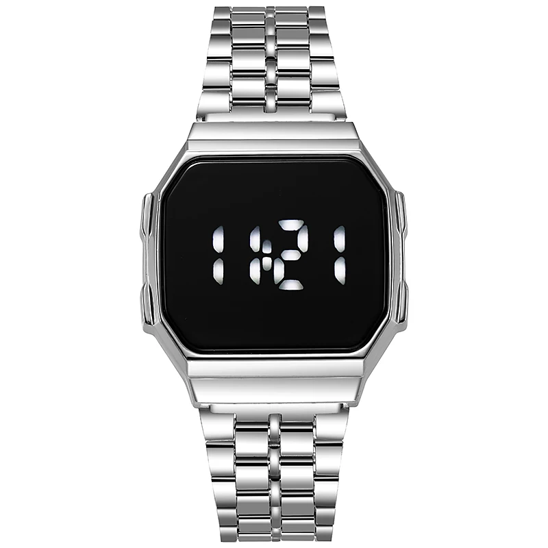 New Digital Display LED Touch  - огляд і ціна Jewelry Watches Silver