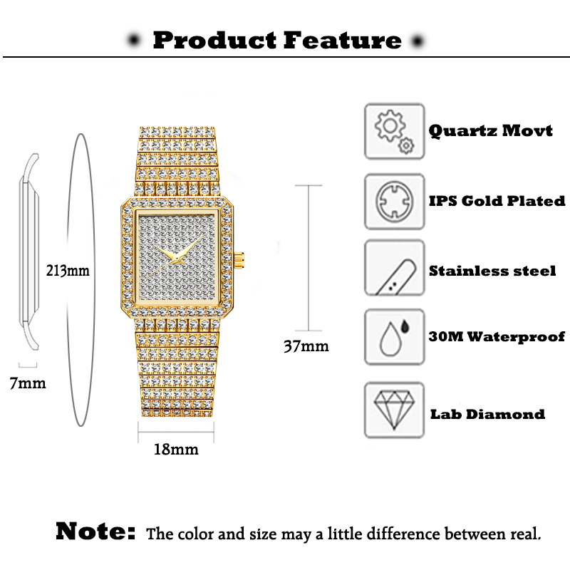 MISSFOX Diamond Watch For Wome - огляд і ціна Jewelry Diamond Watches