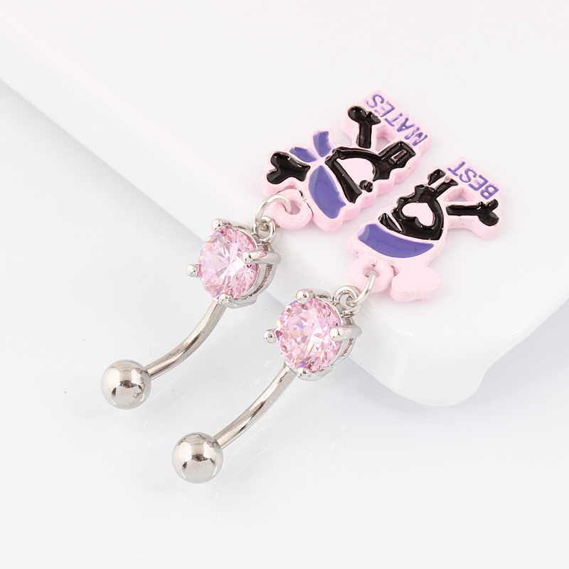 A pair Belly button ring Skull - огляд і ціна Nick'S Jewelry & Watches Reviews