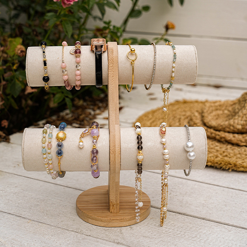 Double Layer Rack Organizer Wo - огляд і ціна Mystery Jewelry Jar Watches