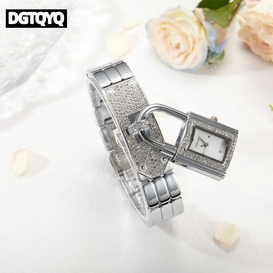 Ladies Sliver Detachable Lock  - огляд і ціна Jewelry Diamond Watches