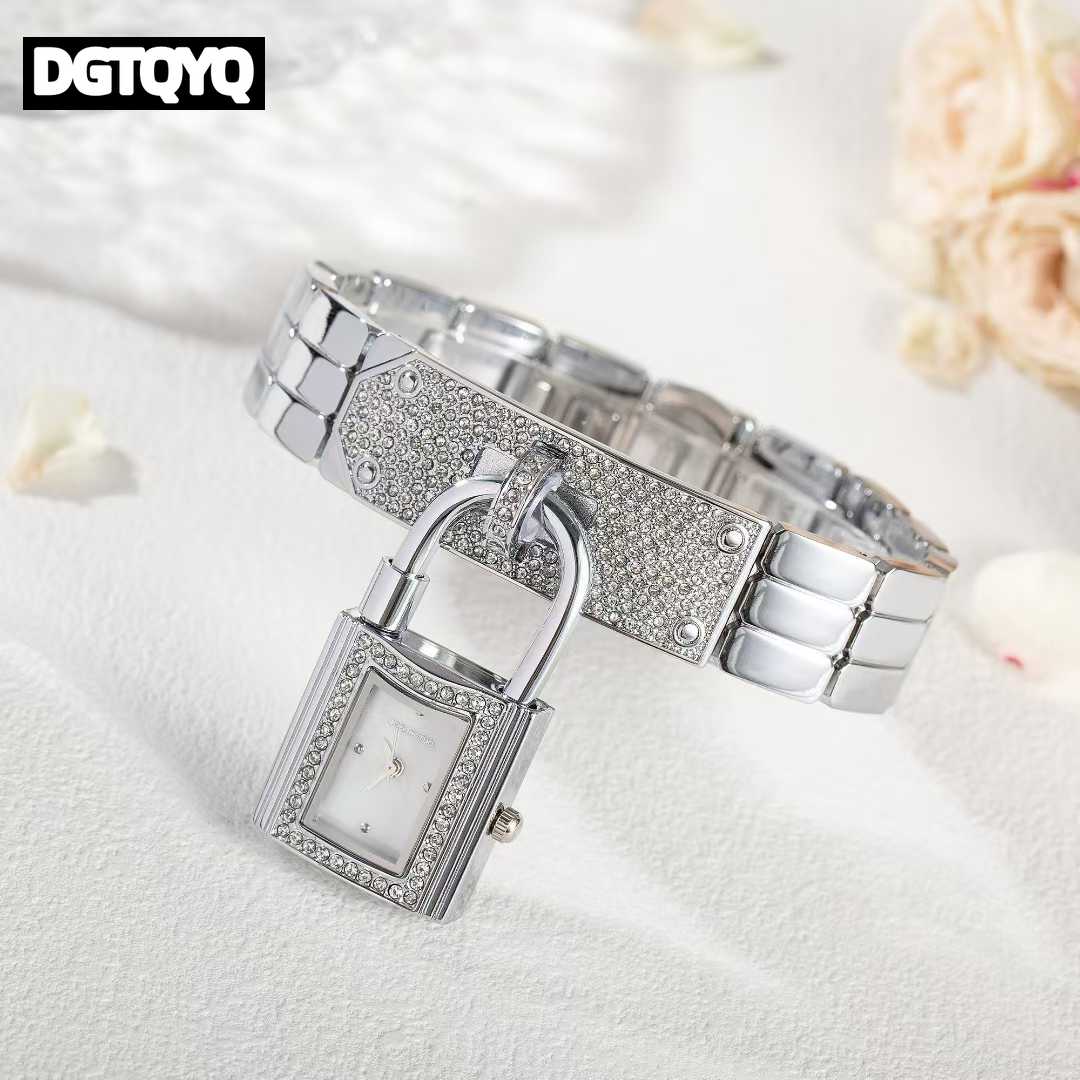 Ladies Sliver Detachable Lock  - огляд і ціна Jewelry Diamond Watches