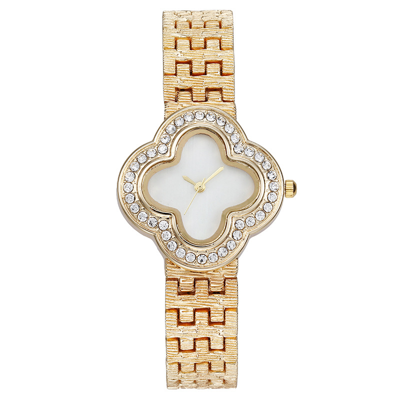 Women's Quartz Watch Four-Leaf - огляд і ціна Jewelry Diamond Watches