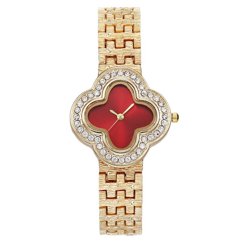 Women's Quartz Watch Four-Leaf - огляд і ціна Jewelry Diamond Watches