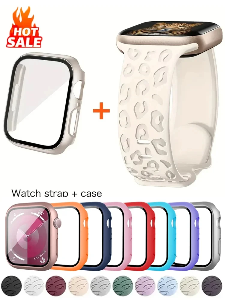 Glass+Case+Strap for Apple Wat - огляд і ціна Jewelry Smart Watches