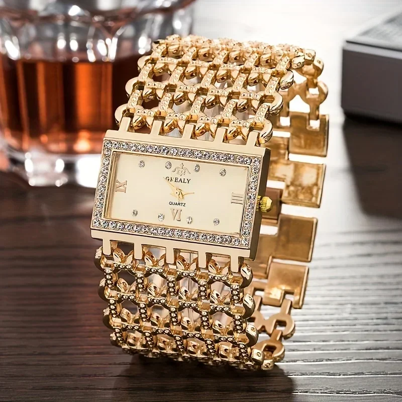 Women's Fashion Luxury Square  - огляд і ціна Jewelry Diamond Watches