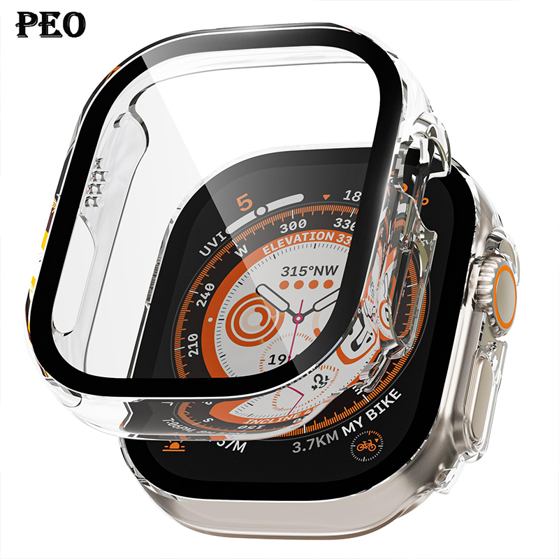 Glass+ Cover For Apple Watch c - огляд і ціна Jewelry Smart Watches