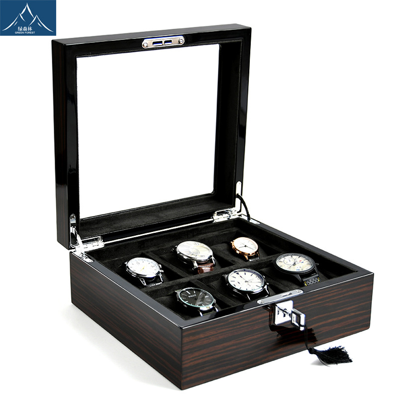 Hxl wooden piano lacquer multi - огляд і ціна Jewelry Box With Watches