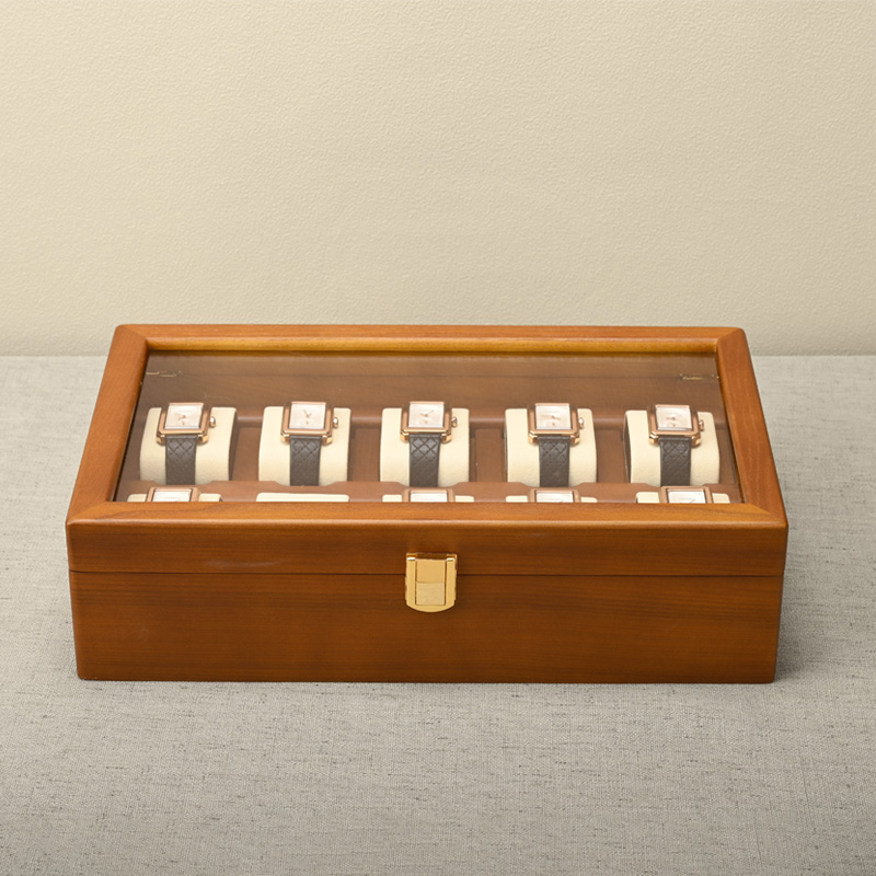 Oirlv 10 Grids Watch Box Woode - огляд і ціна Mystery Jewelry Jar Watches