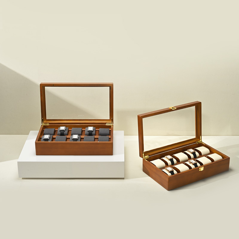 Oirlv 10 Grids Watch Box Woode - огляд і ціна Mystery Jewelry Jar Watches