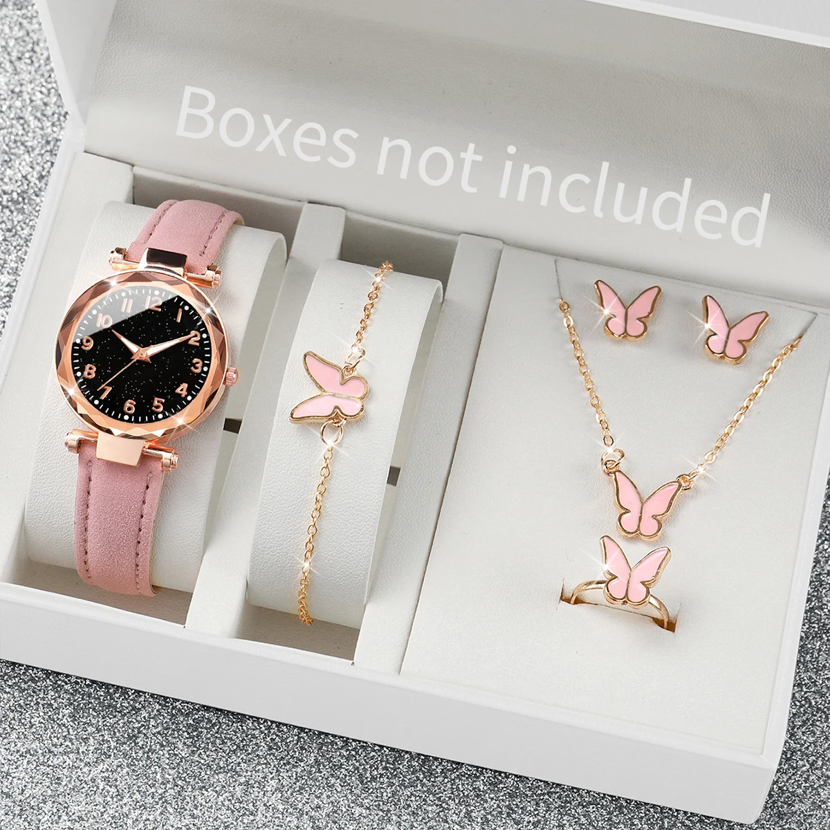 5/6PCS Fashion Women Watches C - огляд і ціна Mystery Jewelry Jar Watches