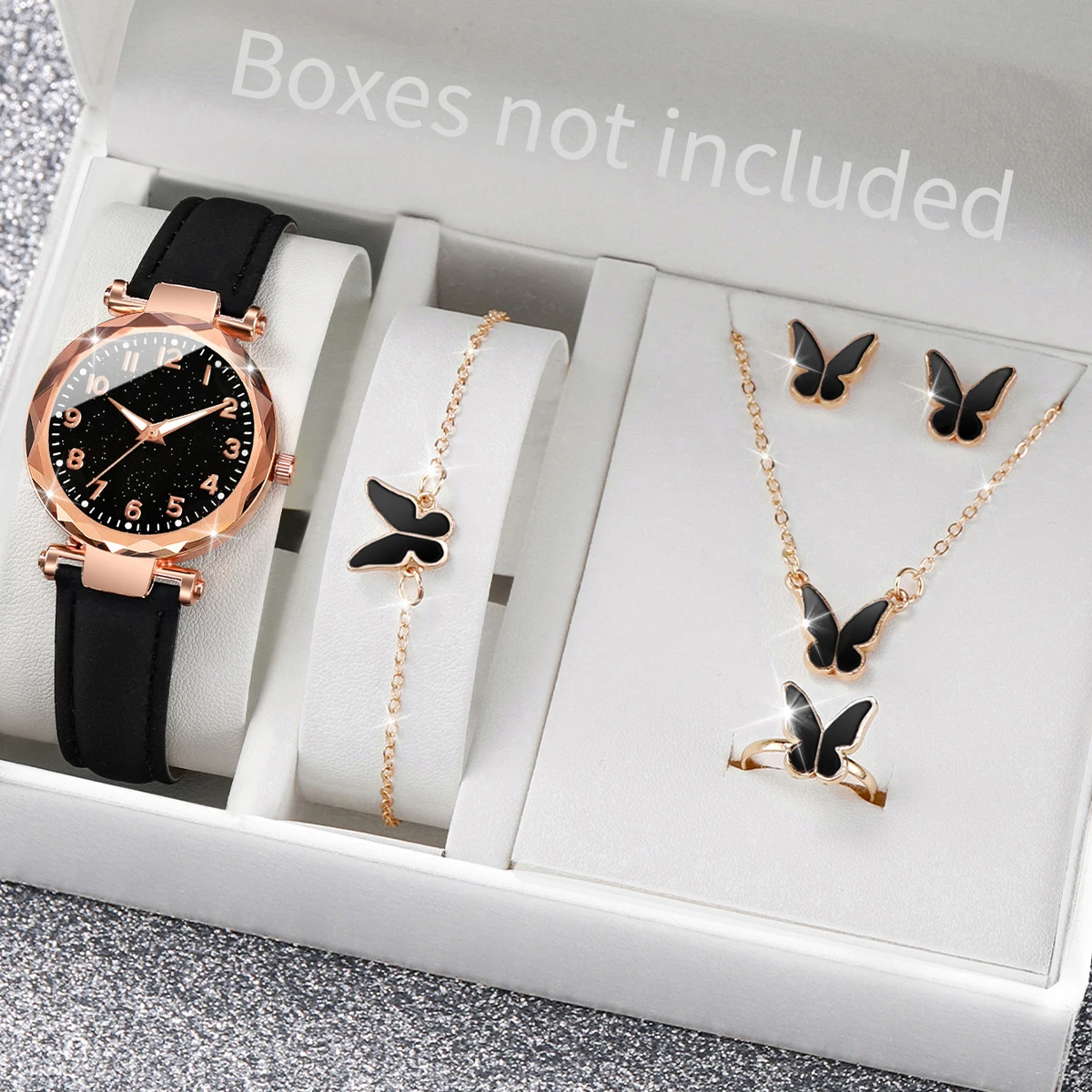5/6PCS Fashion Women Watches C - огляд і ціна Mystery Jewelry Jar Watches