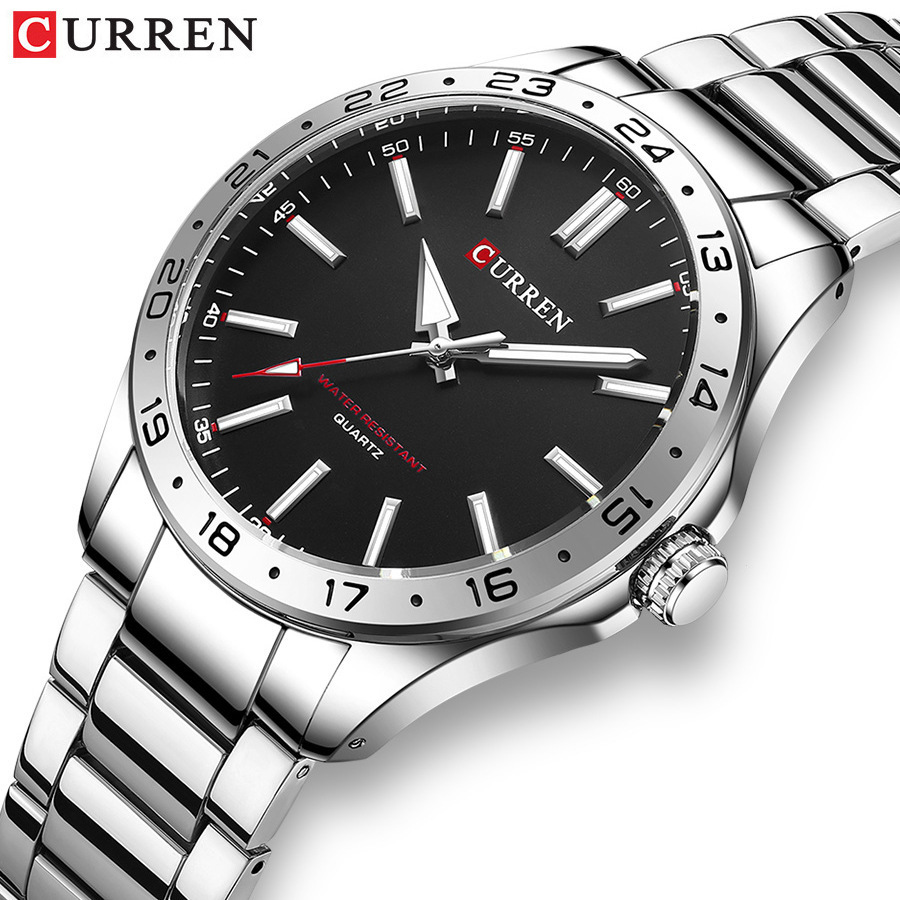 CURREN 8452 Silver White Gift  - огляд і ціна Jewelry Watches Silver