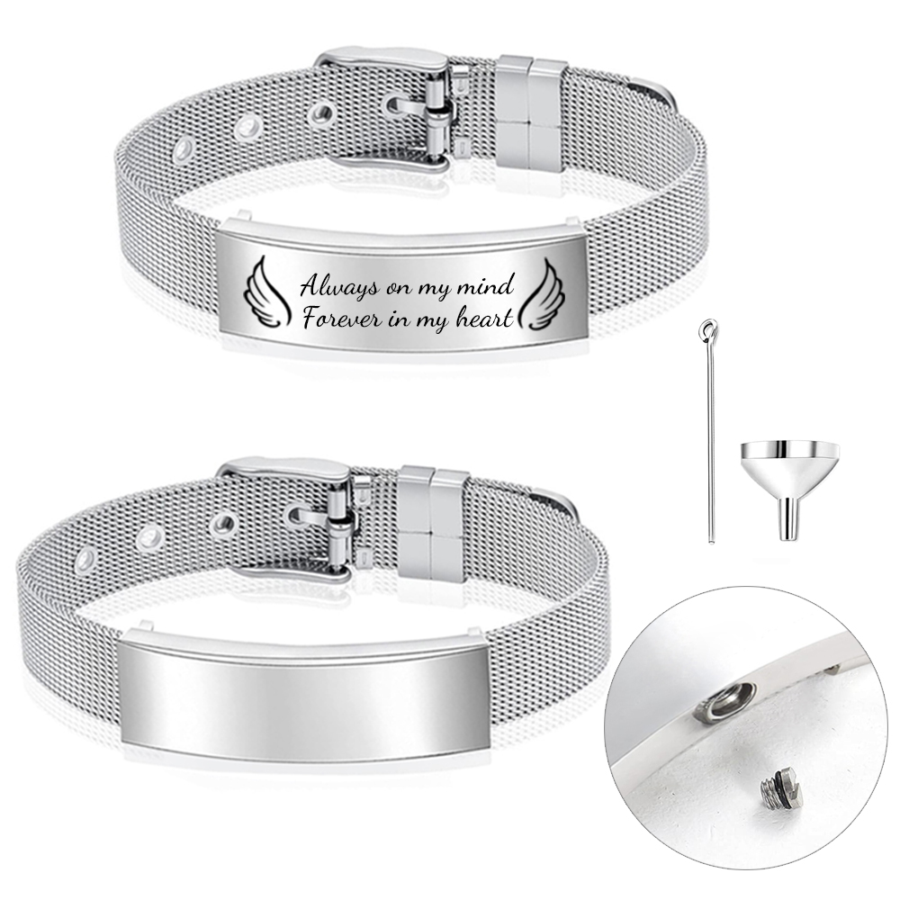 Cremation Jewelry Urn Bracelet - огляд і ціна Jewelry Watches For Men