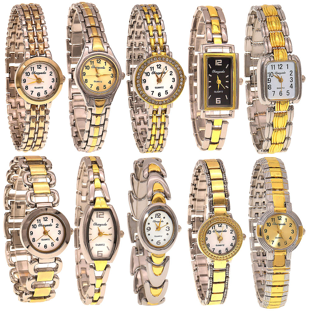 10pcs/Lot, Mixed Bulk Elegant  - огляд і ціна Jewelry Watches Women