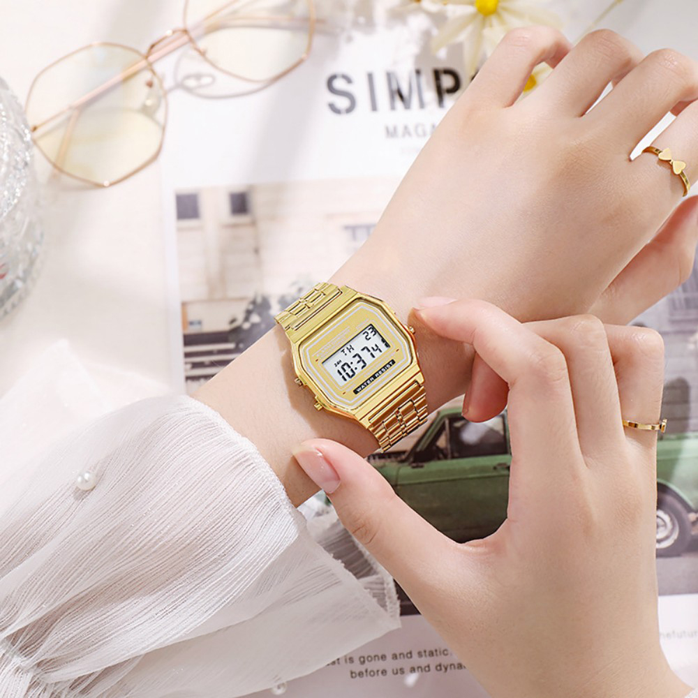 Elegant Digital Watch For Wome - огляд і ціна Jewelry Watches Silver