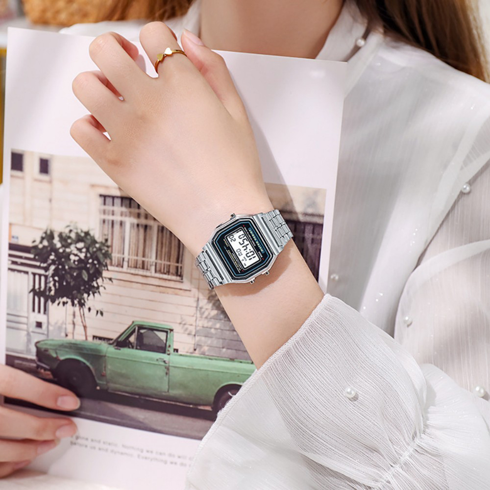 Elegant Digital Watch For Wome - огляд і ціна Jewelry Watches Silver