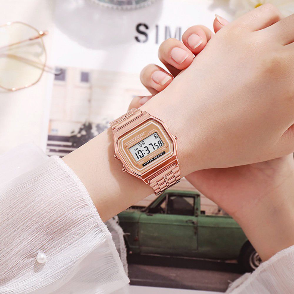 Elegant Digital Watch For Wome - огляд і ціна Jewelry Watches Silver