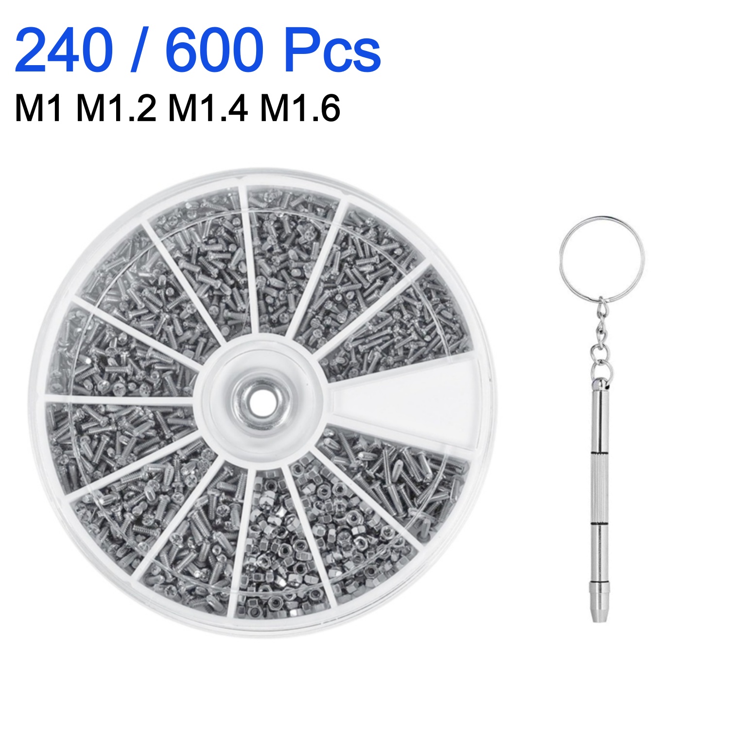 240/600Pcs small screw nut scr - огляд і ціна Watch Repair Tool Kit