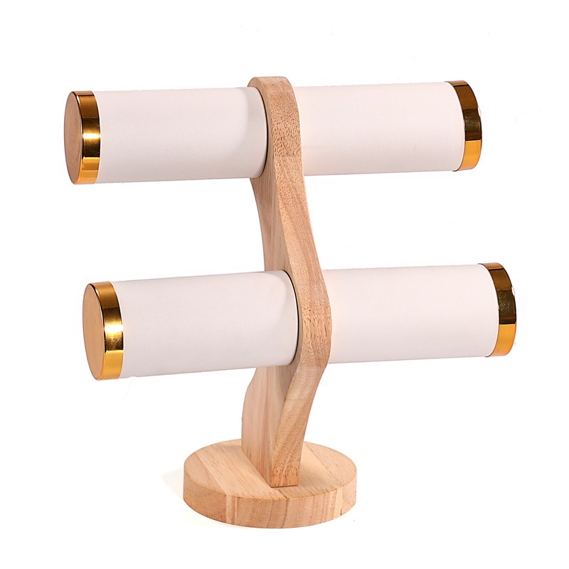 2-Tier Curved Wood Bracelet Ho - огляд і ціна Jewelry Stores With Watches