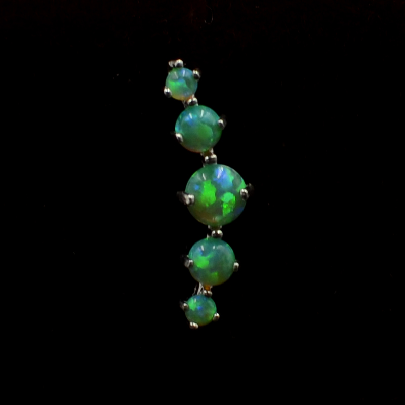 CHUANCI 1 PC Stainless Steel & - огляд і ціна Opal Earrings Dangle