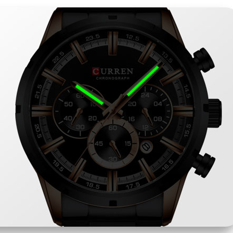CURREN Top Brand Military Quar - огляд і ціна Seiko Watch 5 Sports