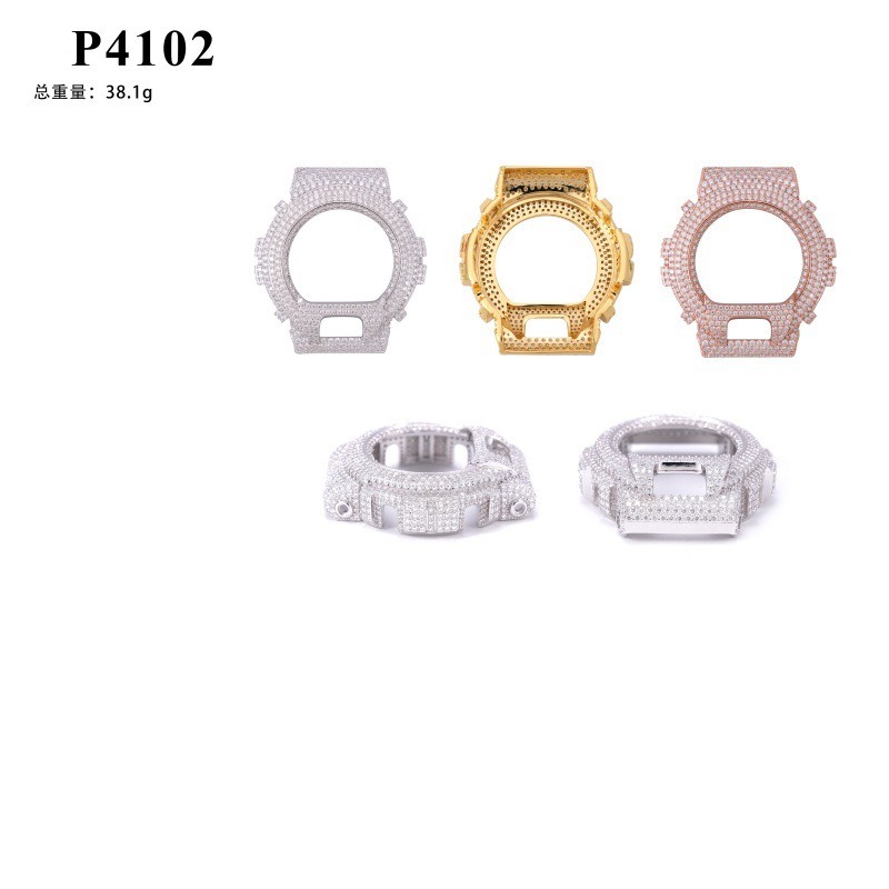 Bling Hip Hop Watch Case: Iced - огляд і ціна Jewelry Watches Silver