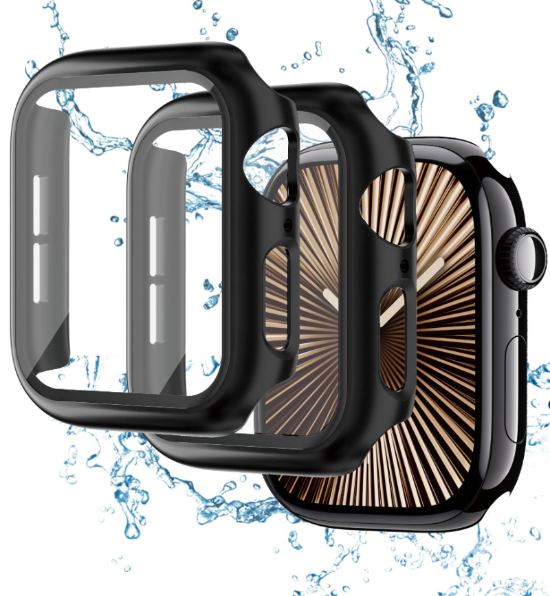 2PCS Tempered Glass+Case For A - огляд і ціна Jewelry Smart Watches