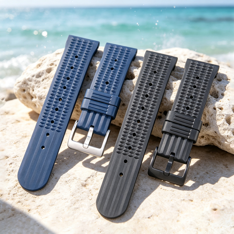 20MM 22MM  Silicone Watch Stra - огляд і ціна Seiko Watch 5 Sports
