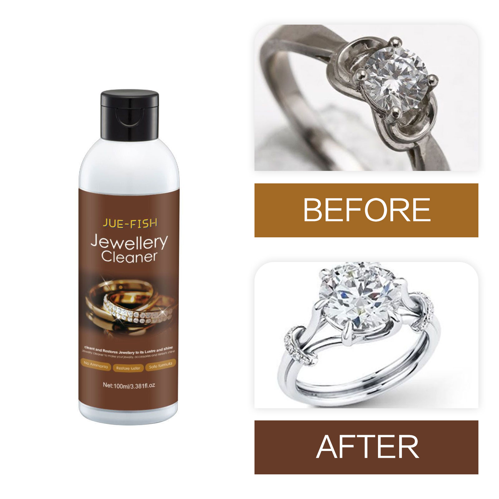 Jewelry Cleaner Silver Polishi - огляд і ціна Jewelry Watches Silver