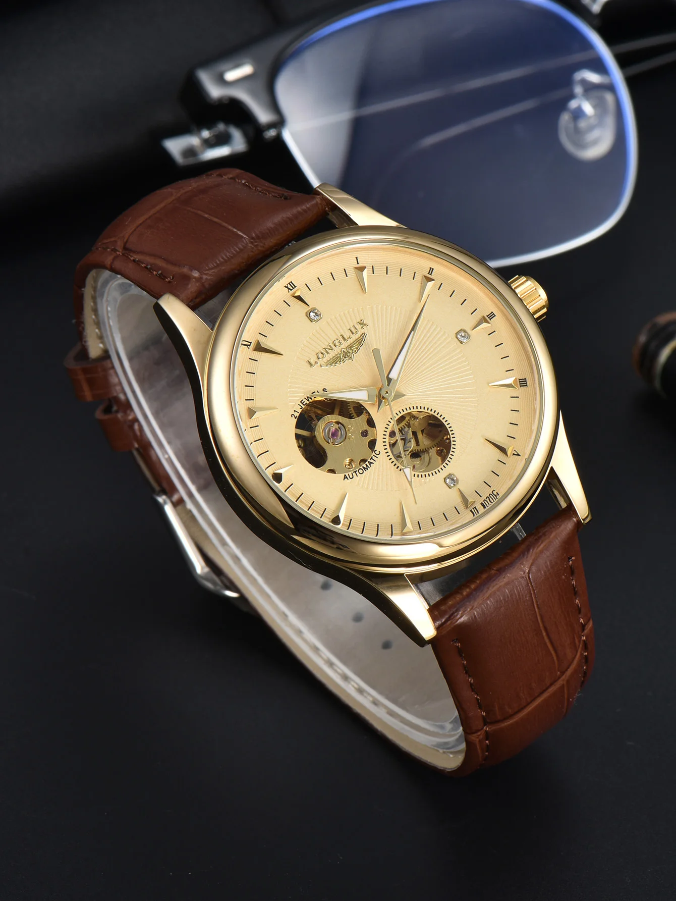LONGLUX Automatic Watch Elegan - огляд і ціна Seiko Watch 5 Sports