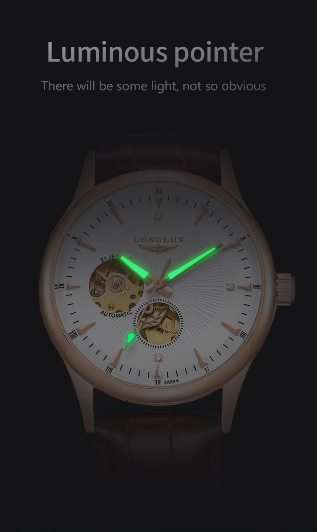 LONGLUX Automatic Watch Elegan - огляд і ціна Seiko Watch 5 Sports